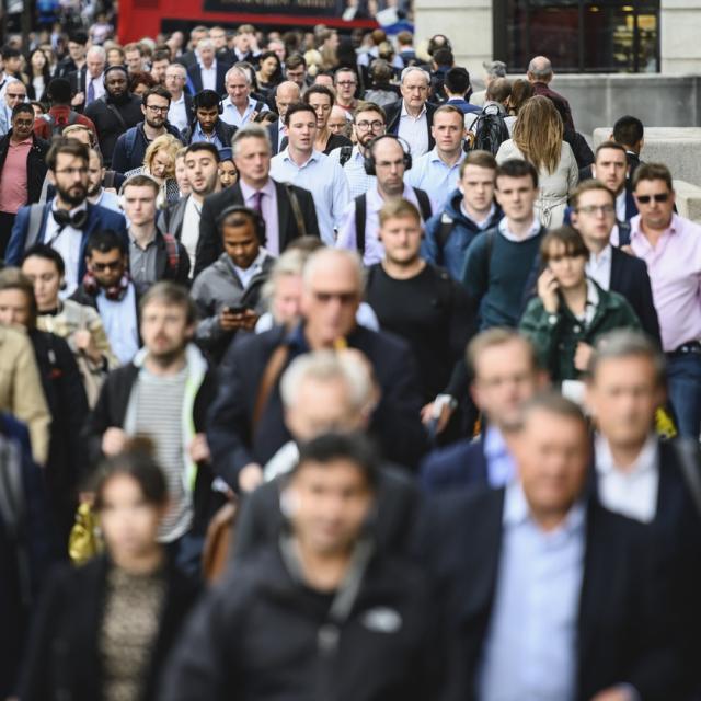 Busy london street