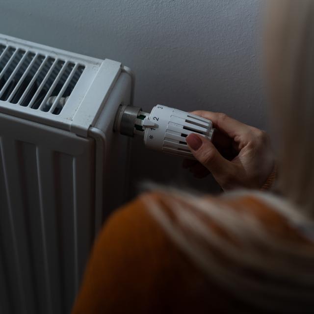 Someone turning their radiator heating off